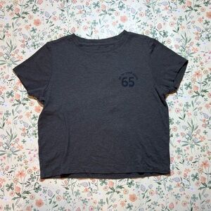Aeropostale baby tee with small graphic design